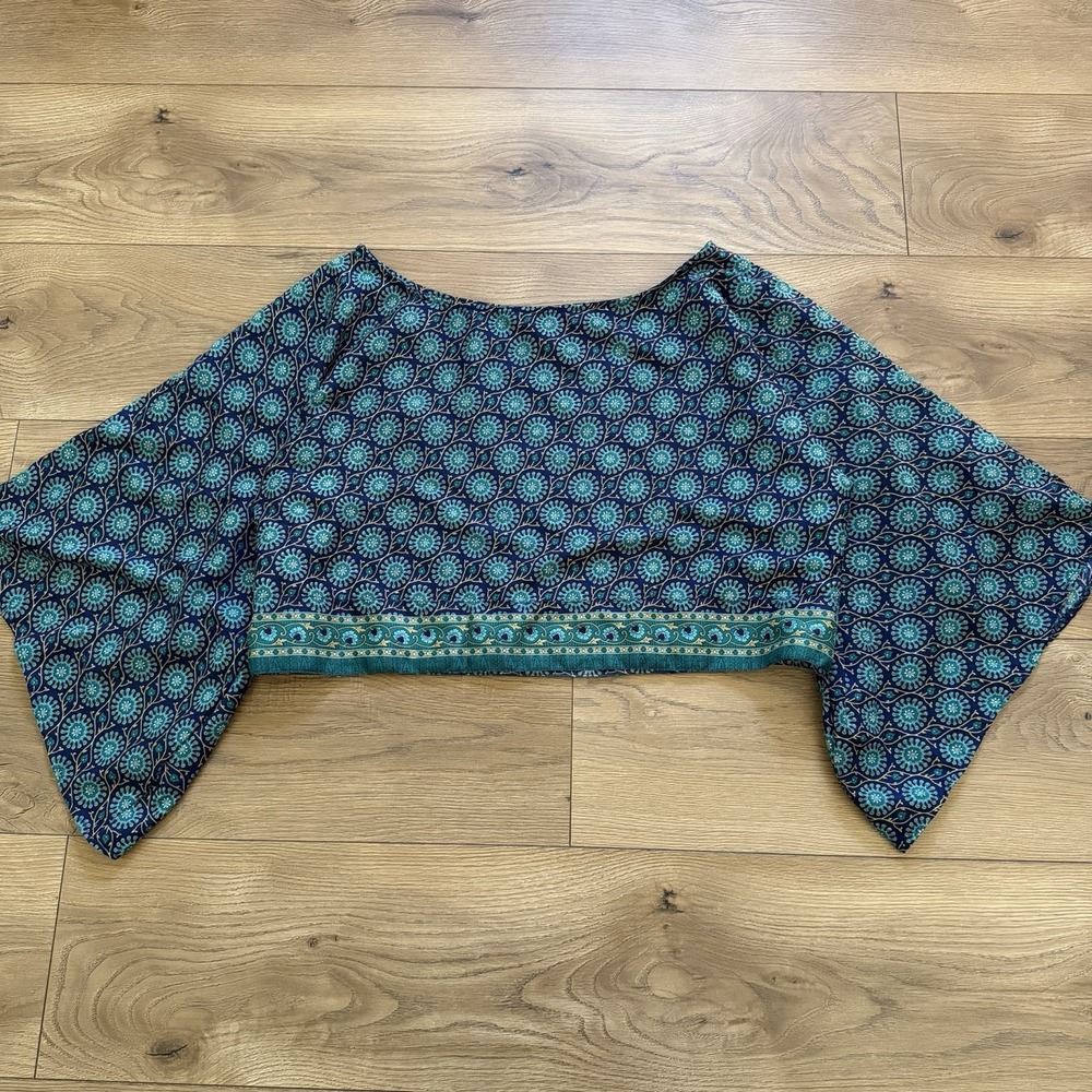 Altar'd State Aller Simplement Boho Cropped Kimon… - image 3